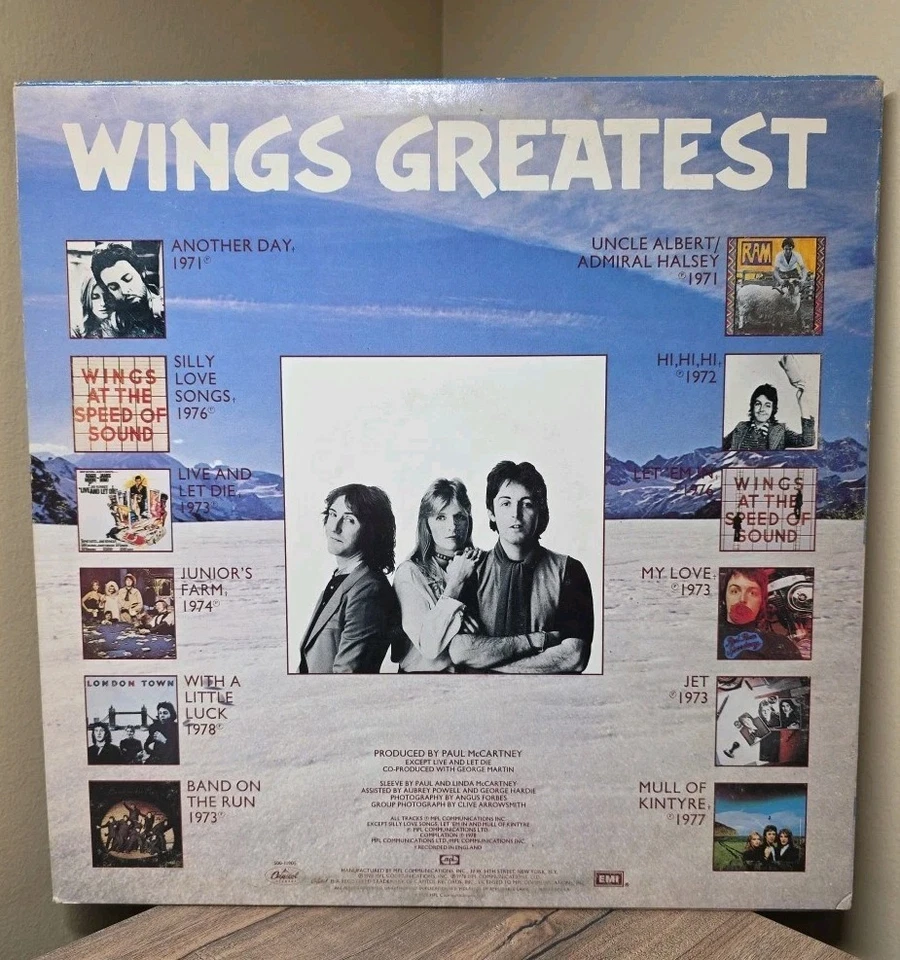 Paul McCartney/Wings - Wings Greatest Hits - Vinyl LP Original 1978 VG/VG+ - Image 3 of 4