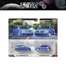 Hot Wheels Car Culture GOLF R32/MK7 Twin Pack Premium Die-Cast 1:64 FREE SHIP