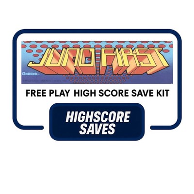 HighScoreSaves - Juno First Arcade Free Play + High Score Save Kit