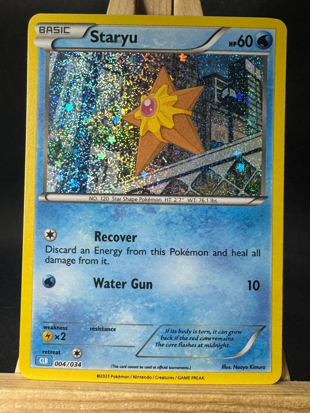 Staryu Holo Classic Collection Pokemon Trading Card Game Classic 004/034 NM