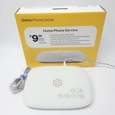 Ooma Phone Genie VoIP Home Phone Service - White (100-0474-100)