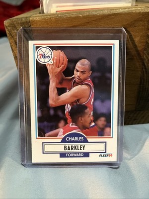 1990-91 Fleer #139 Charles Barkley ERROR Card RARE .545