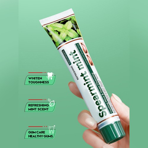 1PCS 100g Fresh Breath Whiten Teeth Oral Care Fresh Fragrance Whiten Toughness - Picture 5 of 8