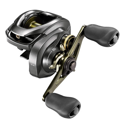 Shimano Curado DC 151 (HG/XG) Linkshand Low Profile Baitcast Angelrolle