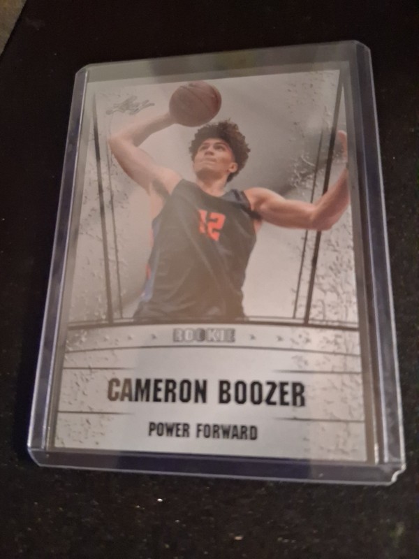 2025 Leaf Cameron Boozer Rookie Card