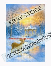 1000 piece jigsaw puzzle Winter Wildlife