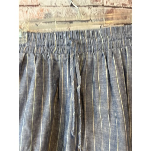 NWT Copper Key Girls Linen Blue Striped Skirt Girls Size Xl - Picture 2 of 6
