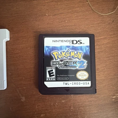 Pokemon Black Version 2 (Nintendo DS, 2012) Game Only Authentic