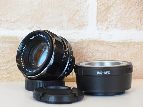 Super Takumar 55 F1.8 SONY E-mount set