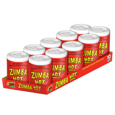 Zumba Pica Hot Chili Powder 0.78Oz (22Gr) 10 Count - Chili Candy - Chilli Powder