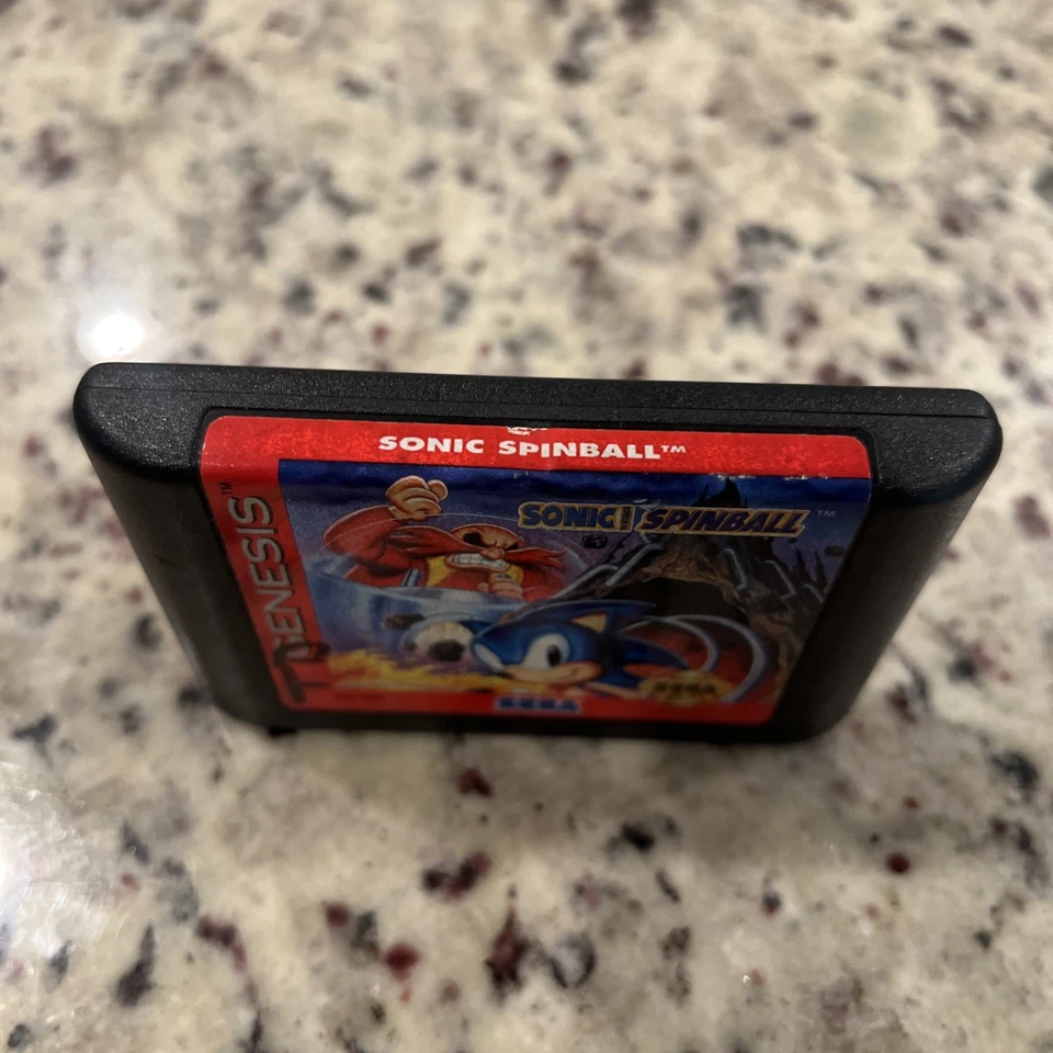 Sonic Spinball Sega Genesis Video Game Cartridge Only - Image 2 of 3