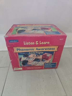 Lakeshore Listen &Learn Phonemic Awareness Activity Program - Preowned