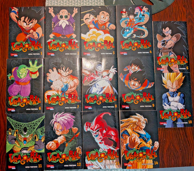 Dragon Ball Massiv Band 1-14 komplett Akira Toriyama wie neu