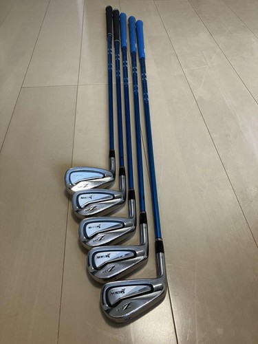 Juego de hierro izquierdo Srixon Z565 69P eje azul Miyazaki - Imagen 6 de 8