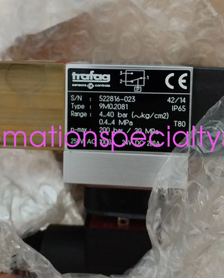 1PCS NEW TRAFAG  9M0.2081 Pressure switch shipping  Via DHL or Fedex