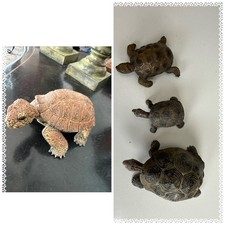VTG 3 SCHLEICH TURTLES 1 Lg TORTOISE Unbranded Set 4pc 001