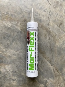 Sashco Mor-Flexx 10.5 fl oz Stucco & Mortar Sealant Grey Caulk Tube Cartridge