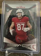 2024 Panini Black Tip Reiman Rookie 1/10  Arizona Cardinals