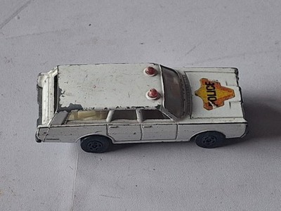 Matchbox Superfast SF-55 Mercury Police Car weiss