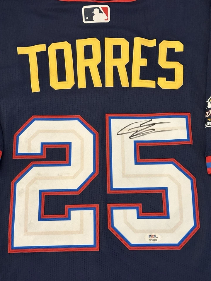 Gleyber Torres Signed Authentic 2025 All Star Jersey Auto Detroit Tigers PSA COA - Image 2 of 4