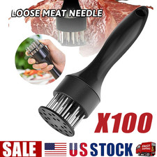 Meat Tenderizer Tool 21Needles Stainless Steel for Tenderizing Kitchen Tool USA