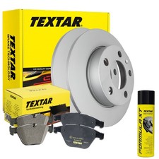 TEXTAR Bremsensatz  Opel Astra F 260mm HINTEN Voll Bremsenreiniger