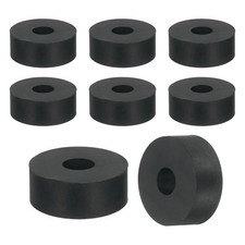 18Pcs Thick Rubber Spacer 1 Inch OD x 5/16 Inch ID x 3/8 Inch Thickness