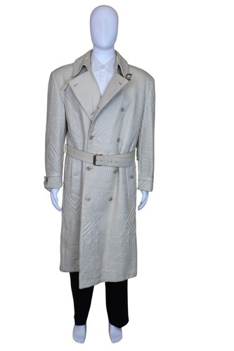 Gianni Versace Couture Leather Coat