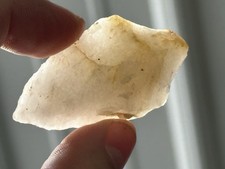 AMAZING TRANSLUCENT QUARTZ MORROW MOUNTAIN ARROWHEAD NORTH CAROLINA NC