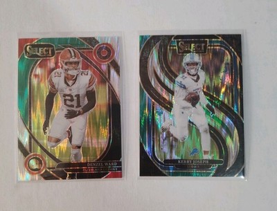 Panini Select Denzel Ward Browns Kerby Joseph Lions Prizm 2024 Card Lot 2