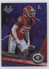 2023 Bowman U Chrome Purple Shimmer Refractor Javon Bullard #154 0b7z