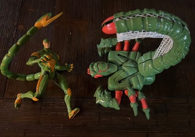 Toy Biz Spider-Man Animated Web Trap Sinister Scorpion 1997 Loose