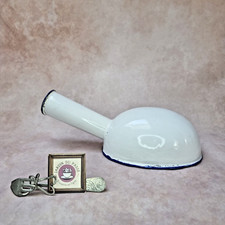 Ancien Urinoir Émaillé Pistolet - Vintage