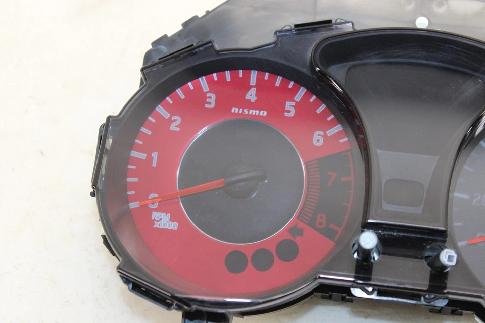 Nissan Juke Nismo RS M/T 2014-2017 velocímetro 82 k 4 ft3A OEM JX85 Foto 3 de 4