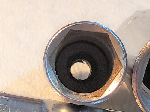 9 pc. Vintage Craftsman  - 3/8"  Dr. deep sae sockets - see description - Picture 11 of 14