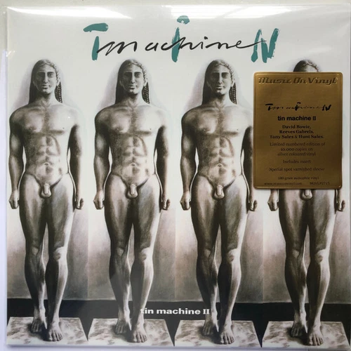 David Bowie Tin Machine II Ltd numbered silver vinyl 2020 issue sealed