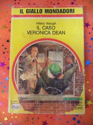 Book Buch DER FALL VERONICA DEAN Hillary Waugh DER GELBE MONDADORI Nr.1915 (L53c)
