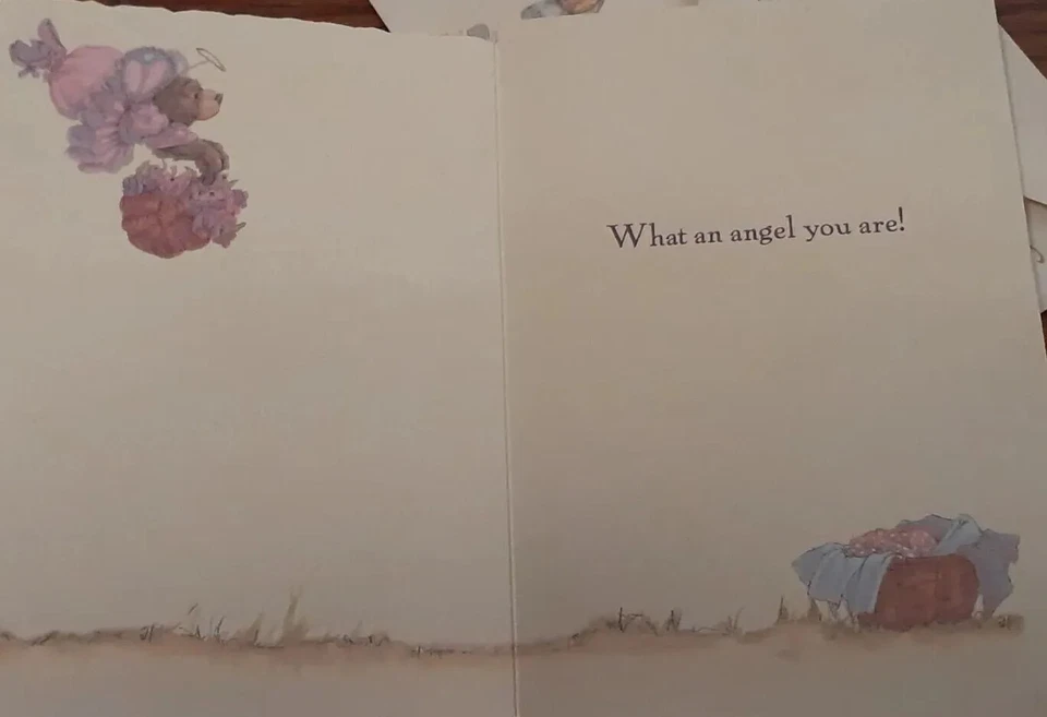 New Leanin' Tree Greeting Card & Env ~ What An Angel You Are ~ Elizabeth Miles - Image 3 of 4