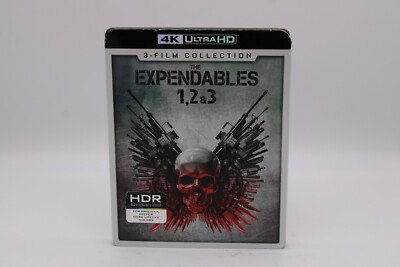 The Expendables 3-Film Collection (4k Ultra HD, 2017) OOP Slipcover