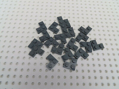 Lego 8 x Platte flach Eckplatte 2420  2x2 dunkelrot