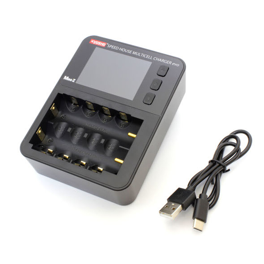 ホビーラジコン SPEED HOUSE MULTICELL CHARGER evo Kyosho America 72012 Speed House Multicell Charger EVO
