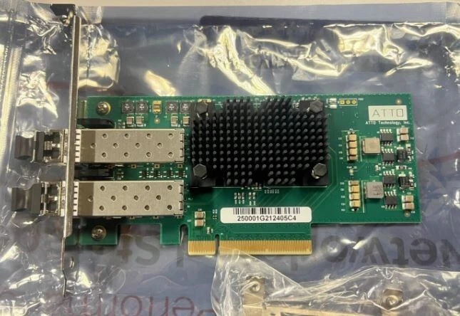 ATTO FastFrame FF-NS12 Dual-Port 10GbE SFP+ PCIe 2.0 (FFRM-NS12-000) - Image 4 of 4