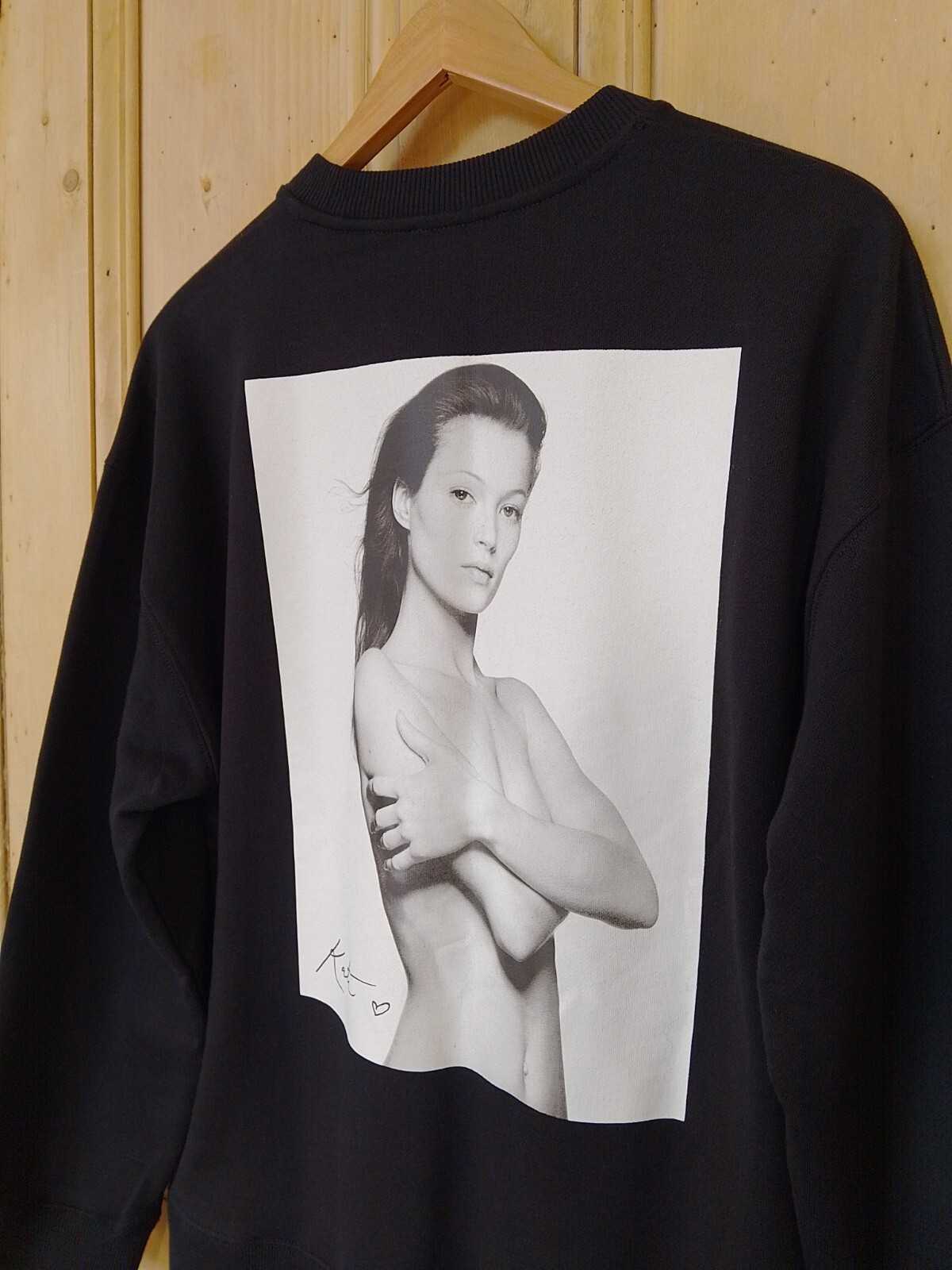 Zara Kate Moss Terry O'Neill '92 Size S* Oversized Sweater Jumper Iconic Blogger