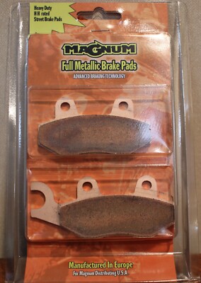 MAGNUM MATALLIC BRAKE PADS AT228M:    EQUIVALENT TO EBC FA228  BRAKE PADS