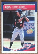 2018 Panini Stars & Stripes Longevity Parallel Scott Hurst #96