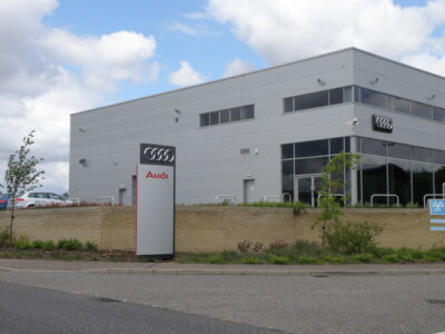 Foto 6x4 Audi Service Center, Washingley Road Huntingdon A neuer Zusatz 2009
