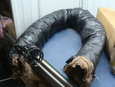 5' HART & COOLEY 118154 4" CLASS 1 FLEXIBLE AIR DUCT PIPE R-4.2 INSULATION 66" L