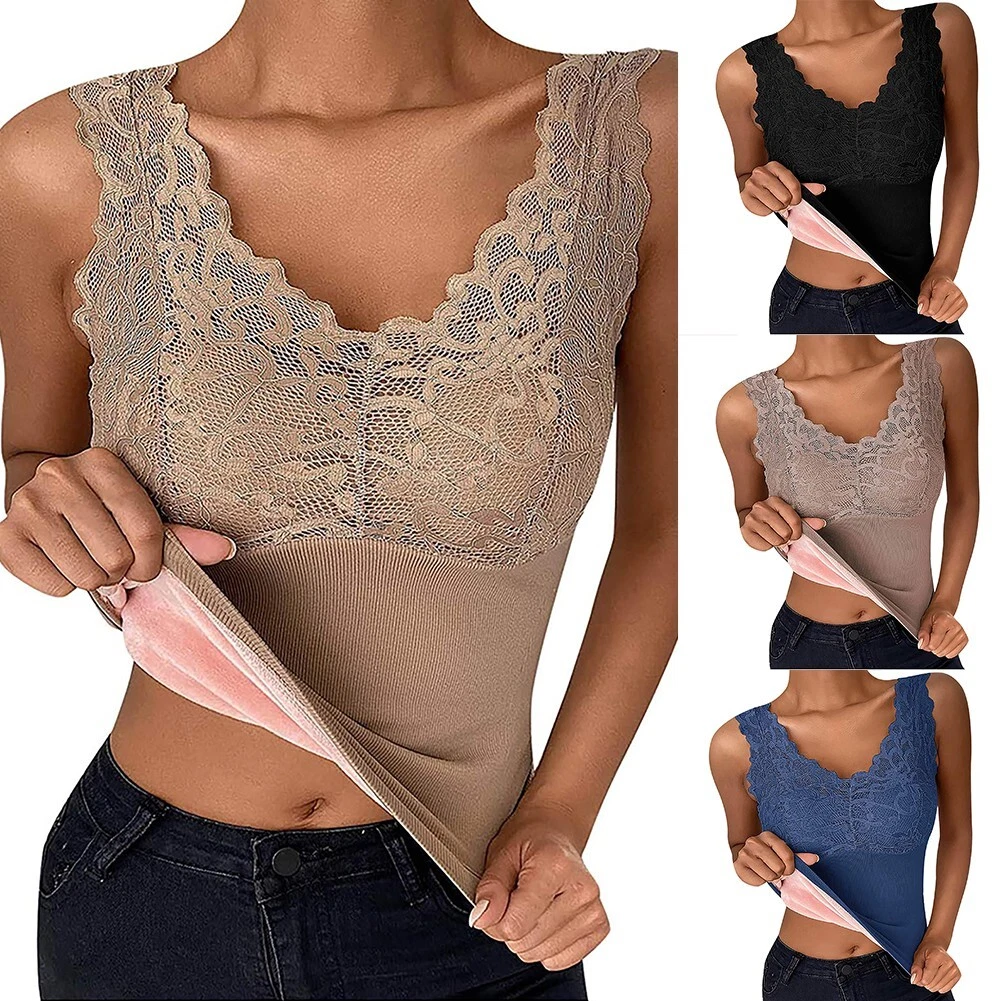 Fashionable Womens Bra Shirt Underwear Tank Top Thermal Vests