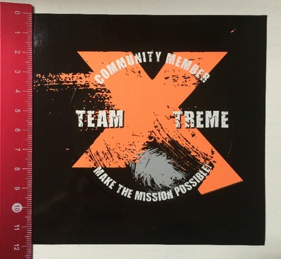 Aufkleber/Sticker: Community Member Team Xtreme - Mission Possible (140316151)