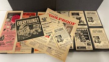 Vintage 1950  s Print Camera Advertisements